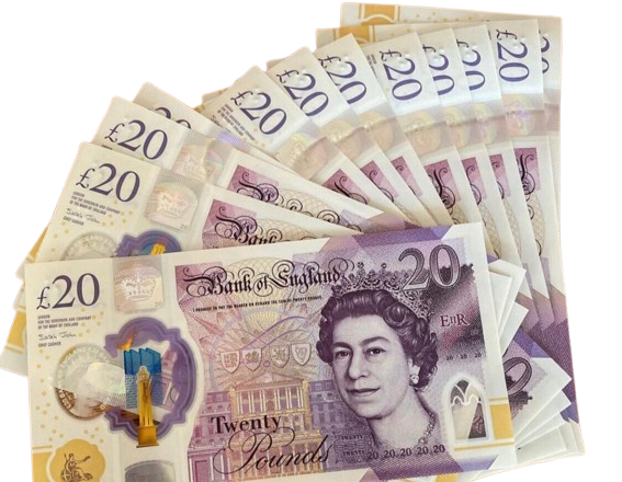 Buy Fake 20 Pounds Bills