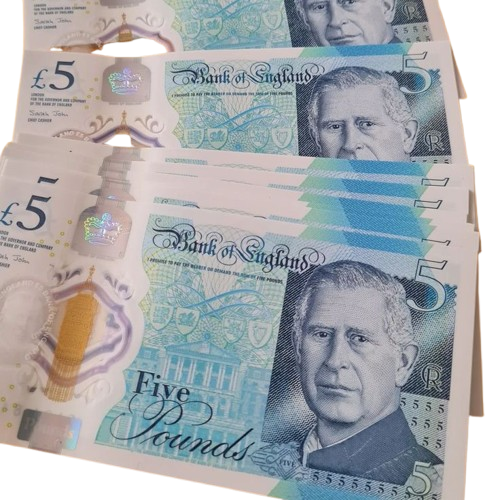 Buy Fake 5 Pounds Bills